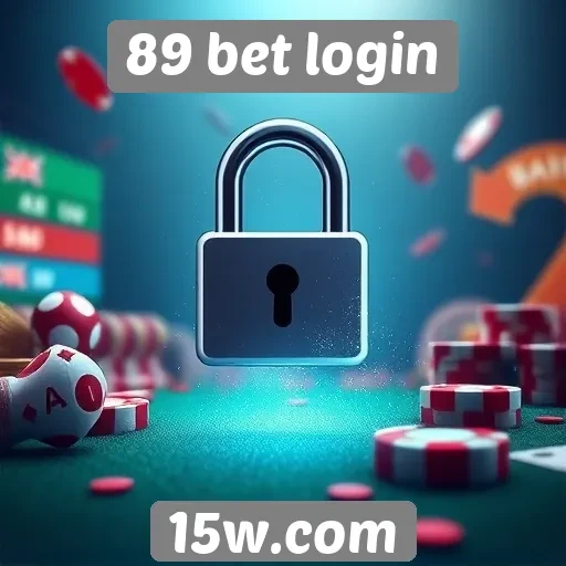 Recursos de segurança no site 89 bet login